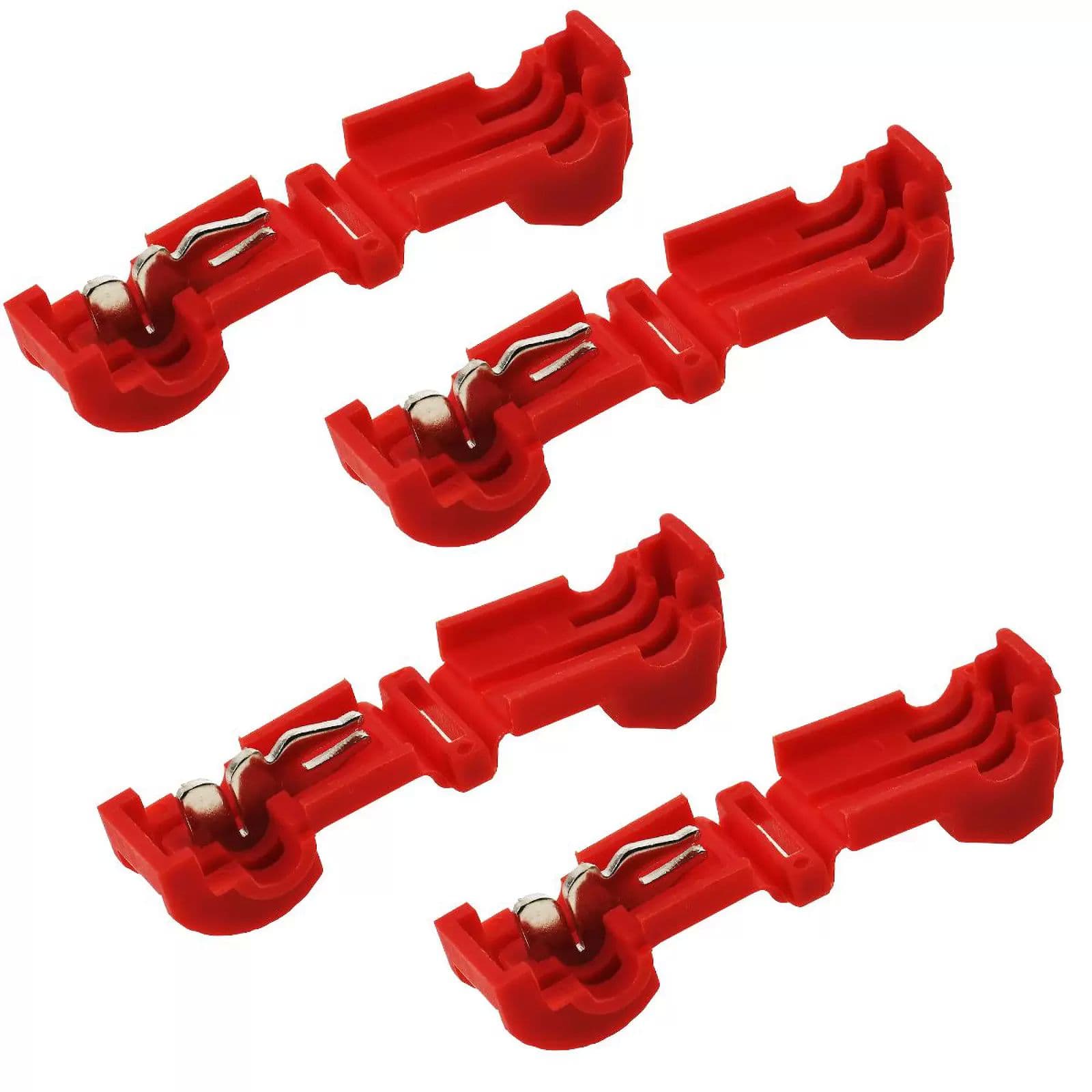 4x bornes de connexion, clip pour câble (2,3 mm) pour robots tondeuses, tondeuses à gazon par exemple Husqvarna, Gardena, etc.