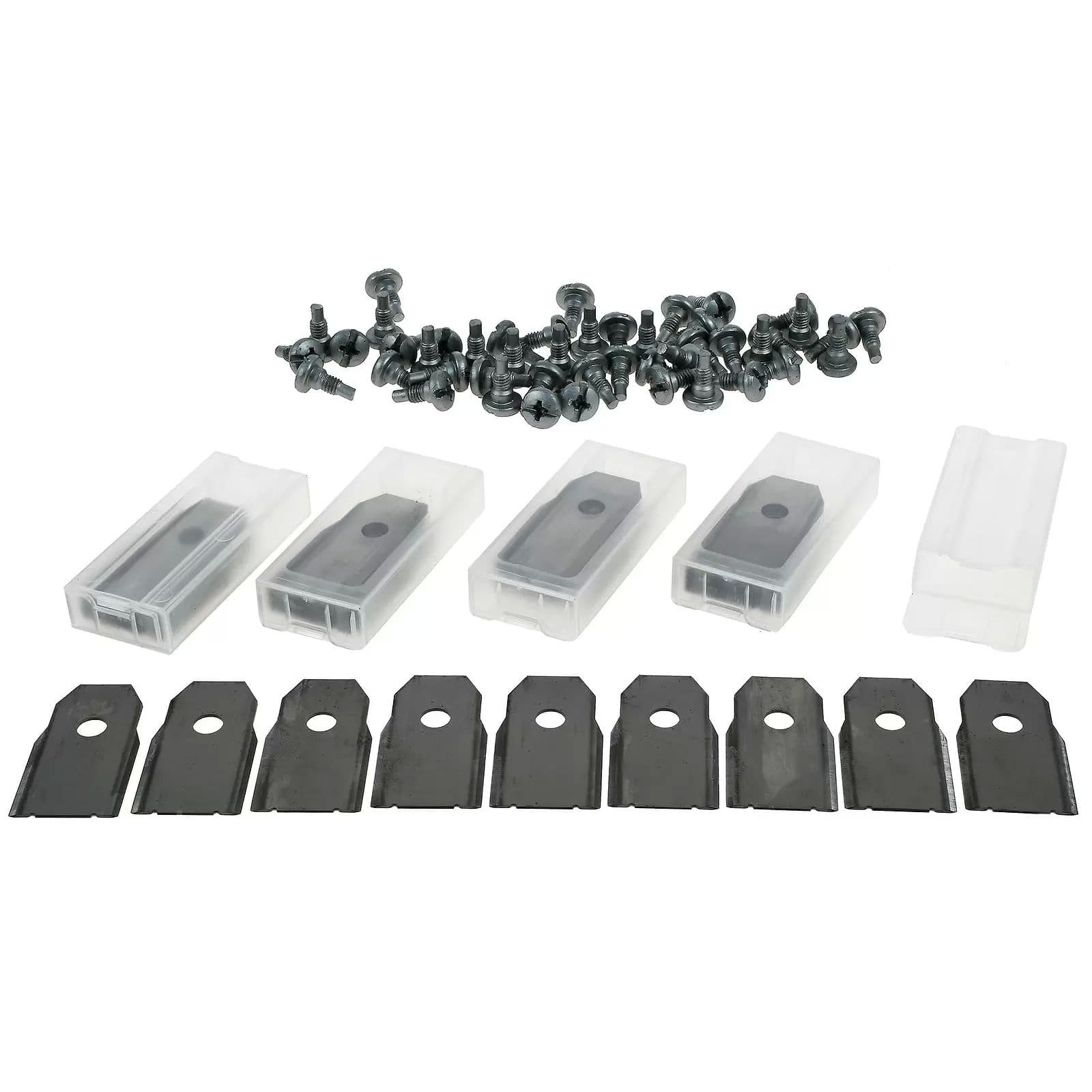 Lames de couteau de rechange Husqvarna Automower, extra épaisses 0,6 mm, carbone, pour robots tondeuses, lot de 45