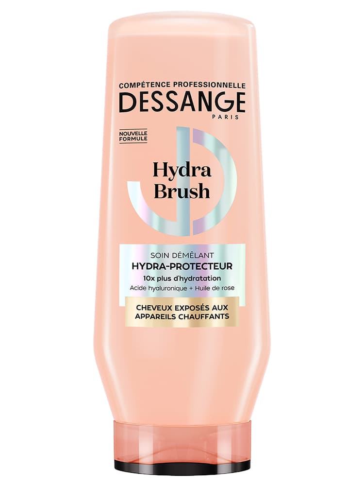 Dessange Hydra Brush Soin Démêlant Hydra-Protecteur Cheveux Exposés Aux Appareils Chauffants 225 ml