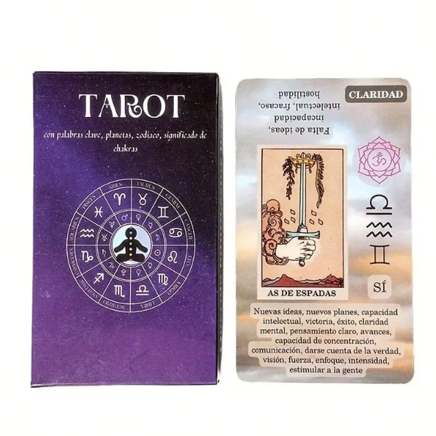 78 Cartes, Cartes En Papier, Indicateurs De Destin Futurs, Cartes De Prédiction Dans La Version Espagnole Des Cartes Des Oracles, Cartes En Papier