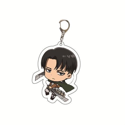Porte-clés Attack on Titan Levi 6 cm