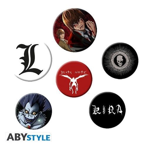 Pack De Badges - Death Note - Mix