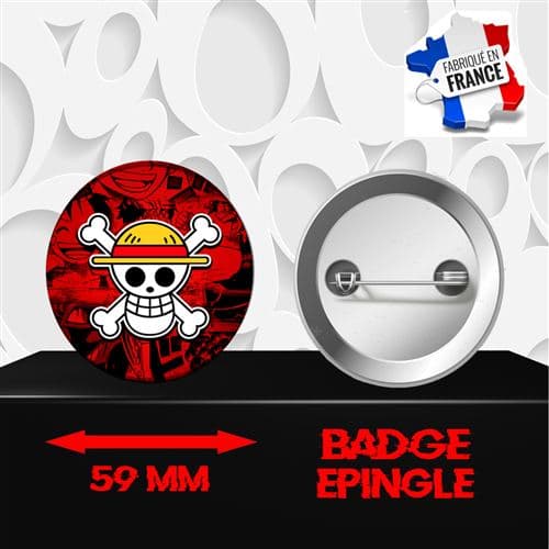 Badge à épingle 59 mm Manga One Piece 103
