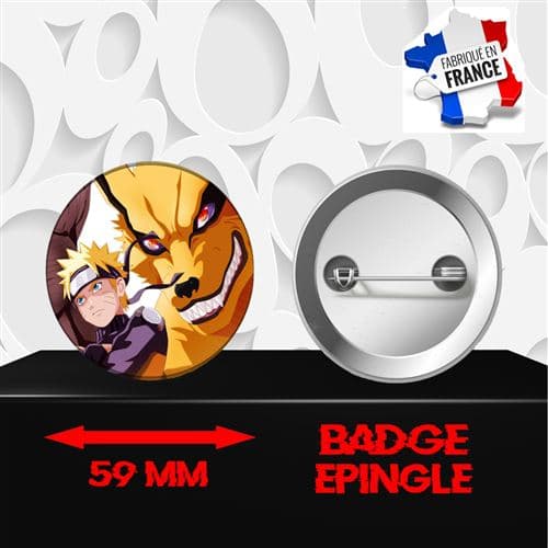 Badge à épingle 59 mm Manga Naruto 95