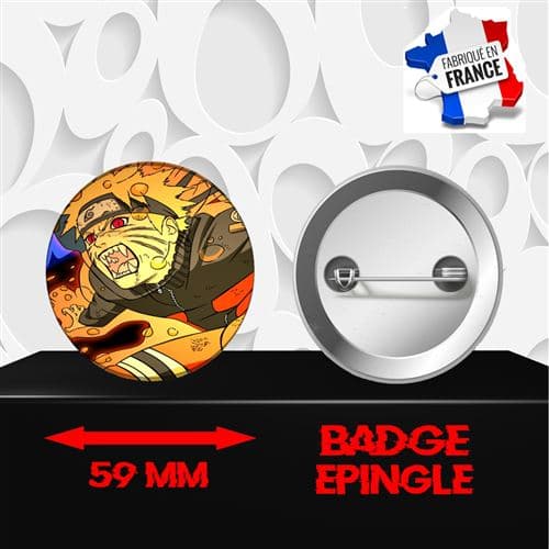 Badge à épingle 59 mm Manga Naruto 93