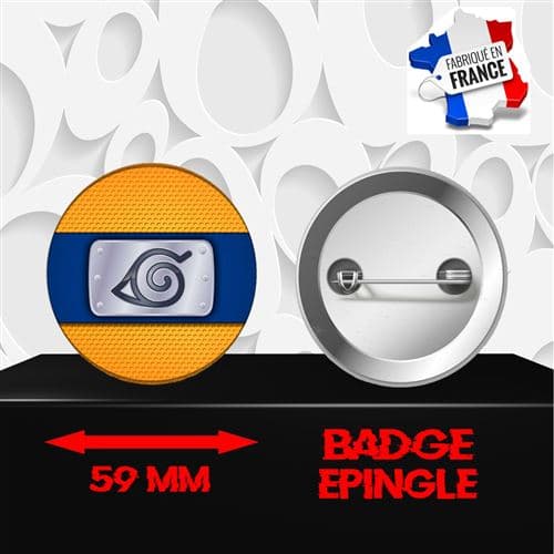 Badge à épingle 59 mm Manga Naruto 87