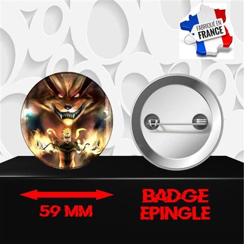 Badge à épingle 59 mm Manga Naruto 81