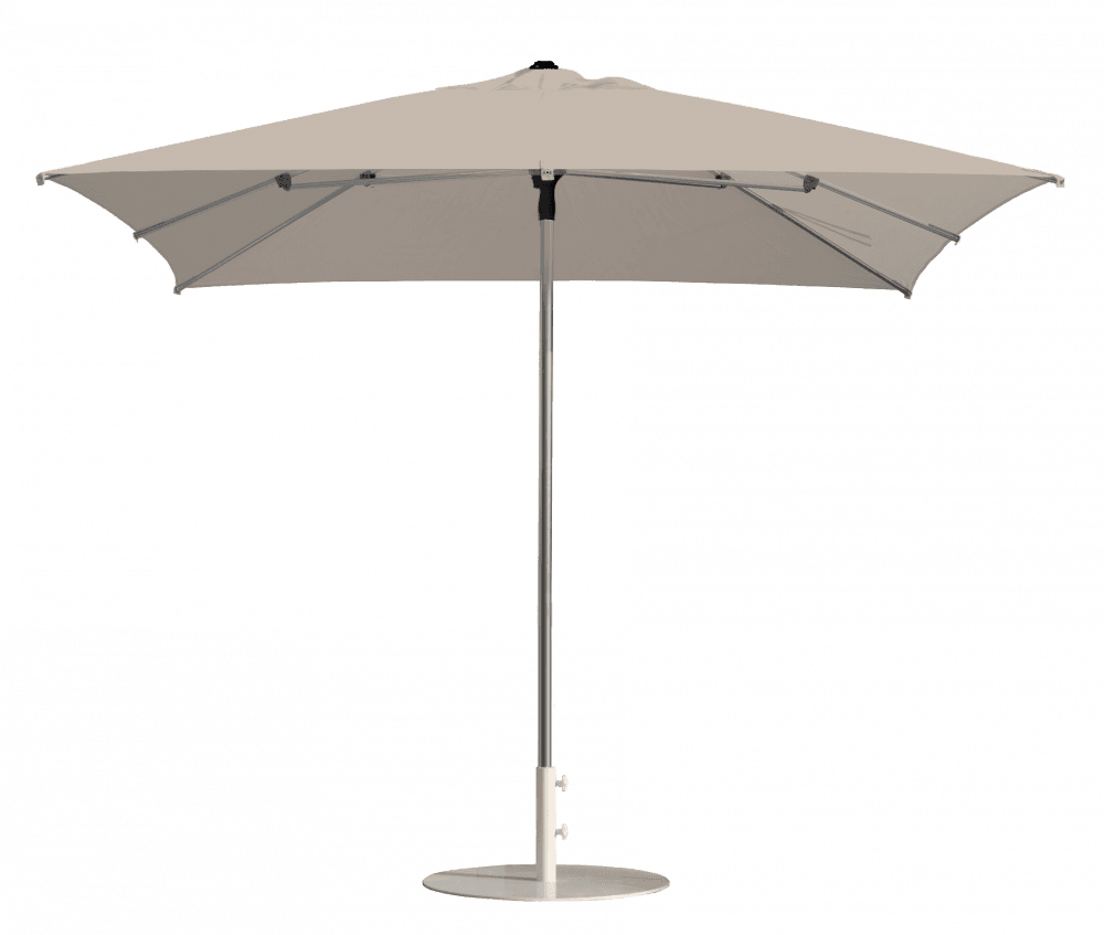 Parasol carré 300x300 Sand Prosun Acrylique relax résistant au vent | La Maison du Parasol