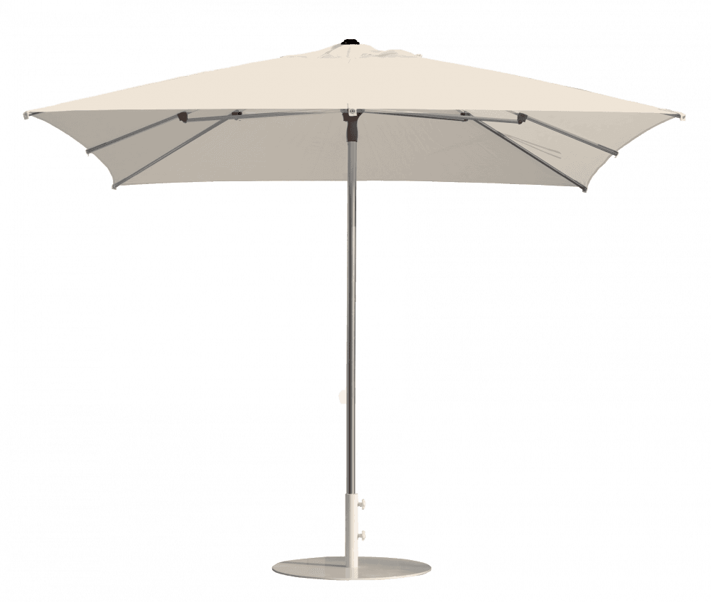 Parasol carré 300x300 Écru Prosun Polyester résistant au vent | La Maison du Parasol