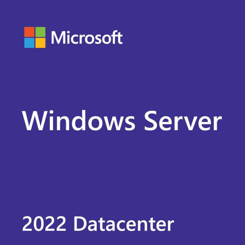 Microsoft Windows Server 2022 Datacenter | 1 Serveur | VMs illimitées | 16 cœurs | Version définitive | Téléchargement